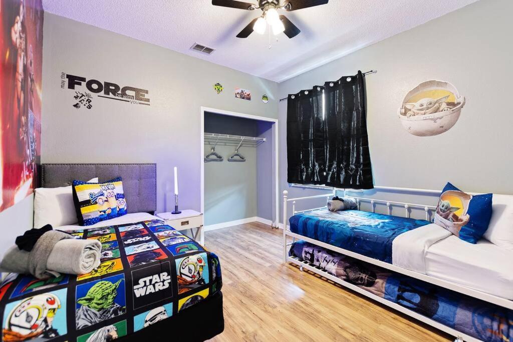 Spacious Disney Themed 5Bed Villa! Private Heated Enclosed Pool/Spa/Bbq! Davenport Luaran gambar
