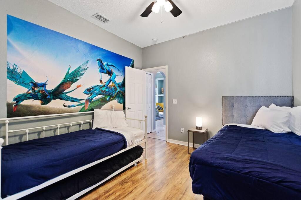 Spacious Disney Themed 5Bed Villa! Private Heated Enclosed Pool/Spa/Bbq! Davenport Luaran gambar
