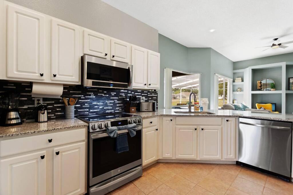 Spacious Disney Themed 5Bed Villa! Private Heated Enclosed Pool/Spa/Bbq! Davenport Luaran gambar
