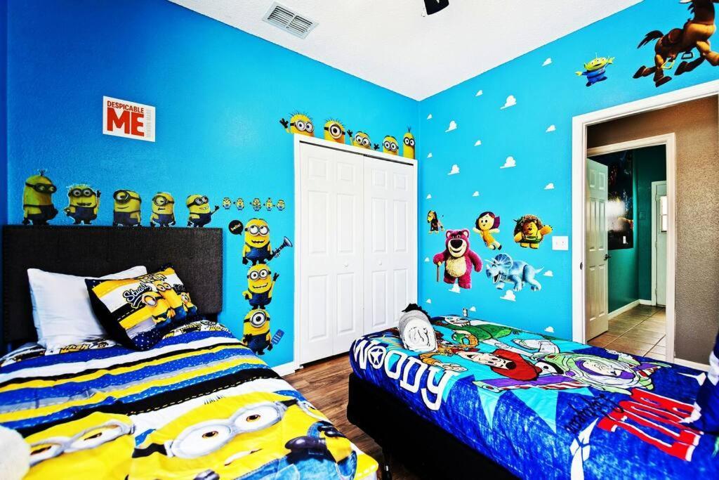 Spacious Disney Themed 5Bed Villa! Private Heated Enclosed Pool/Spa/Bbq! Davenport Luaran gambar